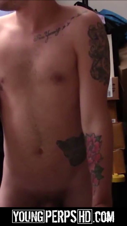 Hot Blonde Straight Twink Shoplifter Fucked By Black Officer | Clip 1
