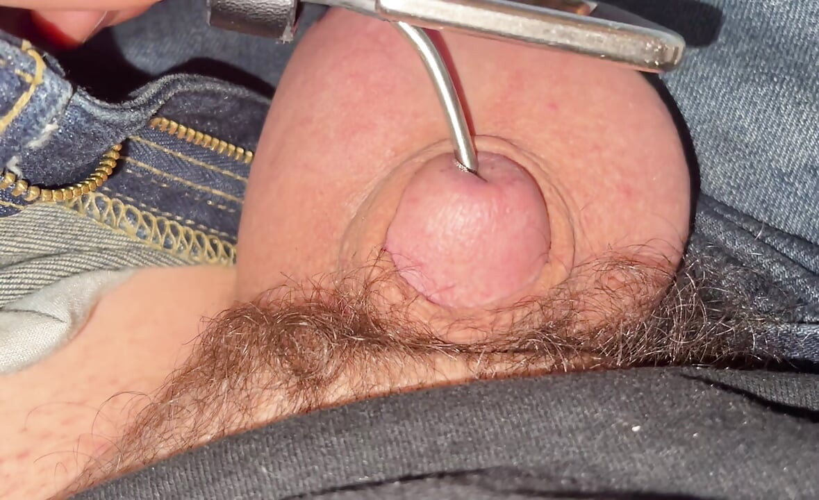 Fucking my belt buckle