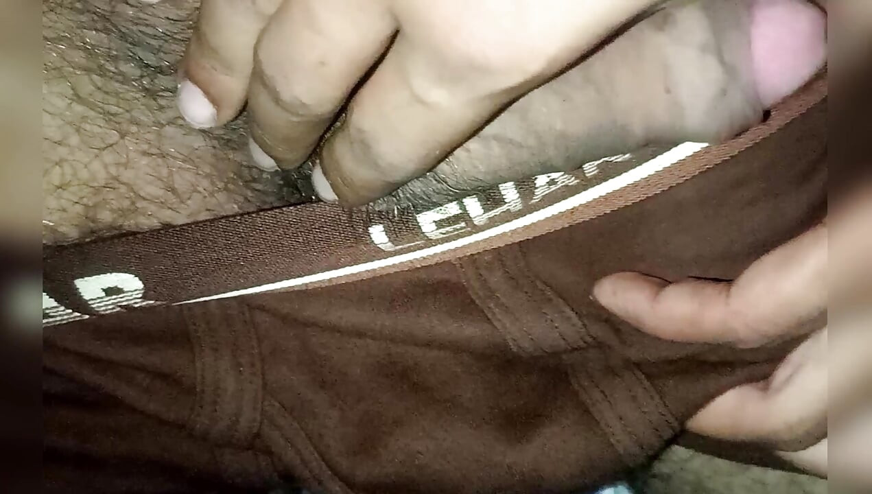 Fucked girlfriend sitting in bed