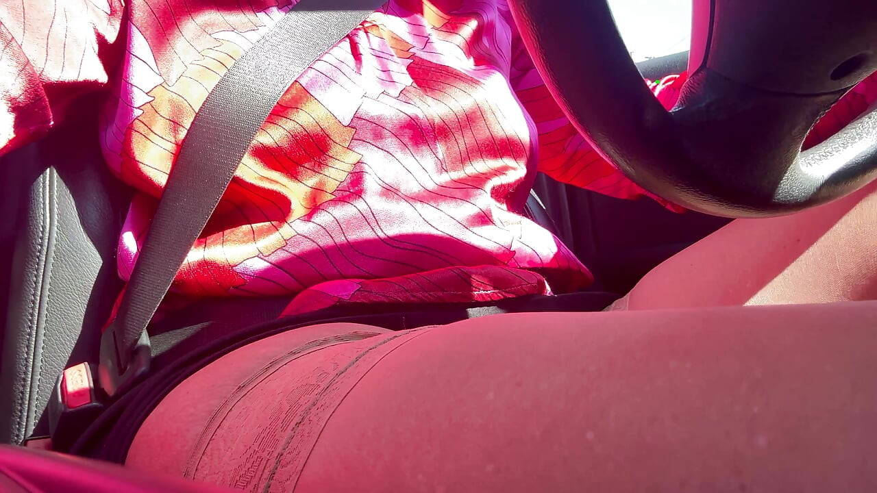 I pulled over and rubbed my pussy in the car until I had an intense orgasm.