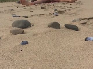 Нудистский пляж Whiteford Sands, часть 2