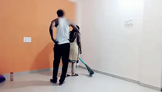 Desi girl's form fucked by the owner in desi style