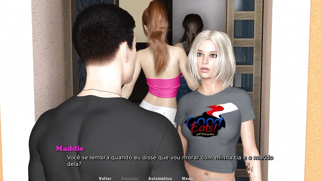 Visual novel: Revenga #01 fucked my slutty stepmom's niece