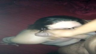 POV bbw takes facial from bbc