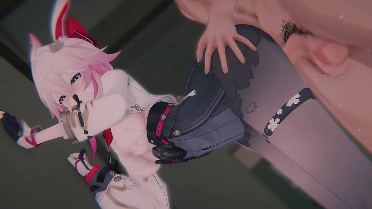Honaki Star Rail - Ahas Cruel Joke Evanescia Broken POV Sandwich DP Tied up 4k60fps