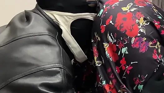 Cuckold Hot Sexy Espanol Cougar Loves Black Cock Sniffing Her Ass Hole and Panties.