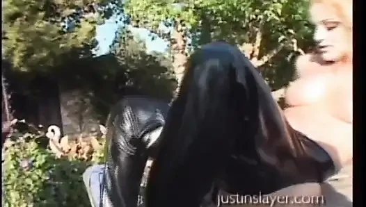 A BBC Outdoor for the Blonde Slut