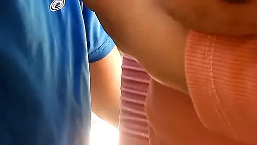 My husband is addicted to sucking my big natural tits that's why I always breastfeed him every morning