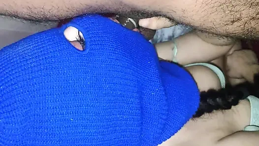 Eine ausländische Millionärsprostituierte, die in Sharm El-Sheikh lebte, brachte ihren Fahrer, den Saidi-Hengst, um sie in ihrem Badezimmer im Palast 🇪🇬 zu ficken