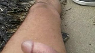 Sexe sur la plage naturiste avec deux Anglaises
