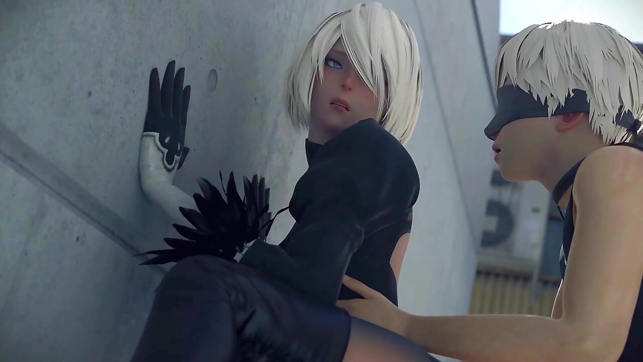 9S X 2B 特別任務 3D 変態 無検閲