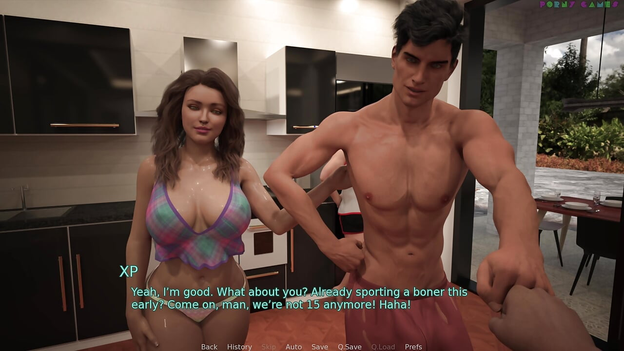 Bini jalang Itali saya oleh Hornydogstudio - parti keras dengan kawan-kawan dan isteri (2)