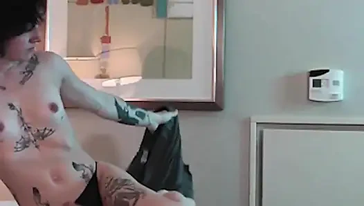 Super Sexy Petite Tatted Teen Sucking Cock - Compilation 2