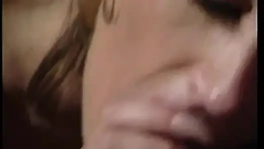 Horny blondie enjoys her wet cunt penetrated hard by a huge pole