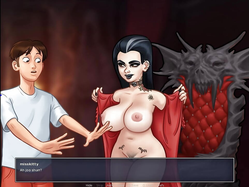 Summertime Saga Part 260 - Odette Vampire by MissKitty2K