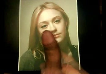 Dakota Fanning Cum tribute 04