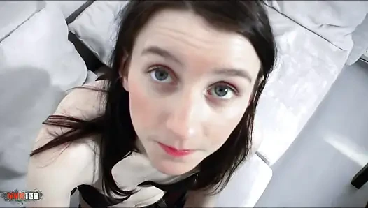 Pauline Cooper Barcelona Anal Blowjob Cumshot - European Teen Hardcore