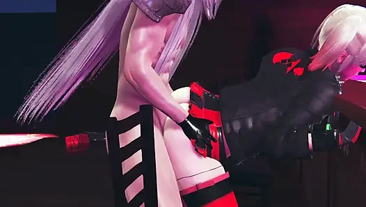 Harley quinn ngentot gila-gilaan - animasi lengkap