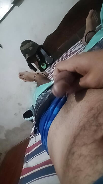 18-year-old touches his penis while his neighbors are outside in his bedroom