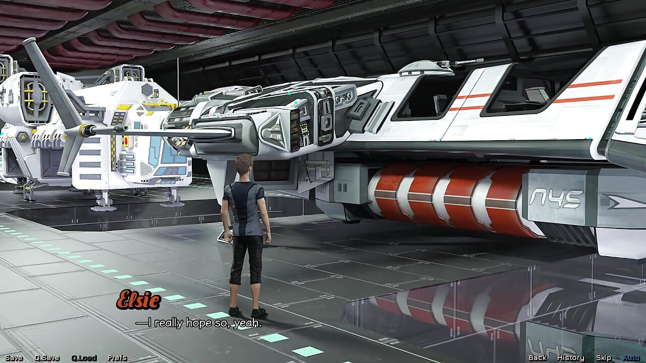 Stranded in Space - Planning on Fucking Hot Blue Haired MILF