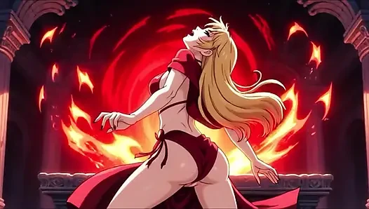 Scarlet Witch son derece ateşli ve baştan çıkarıcı kırmızı kaos büyüsüyle en yasak erotik tarafını ortaya çıkarıyor