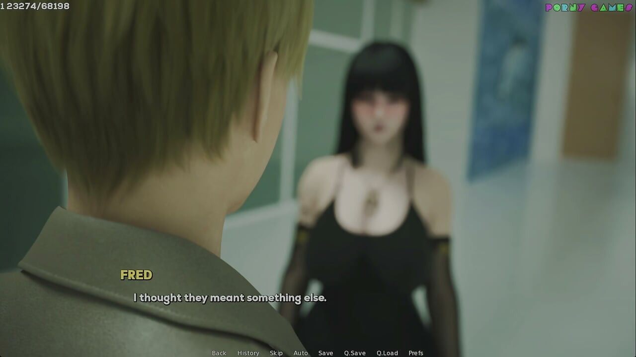 Shadows of Desire by Shamandev - Androgynous Boyfriend Catches His Busty Girlfriend Cheating 70