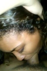 hood chick getting it