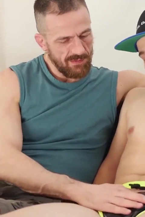 Daddyontwink: Stepdaddy Eric Lenn Seduces and Breeds Richard Hicks Tiny Asshole