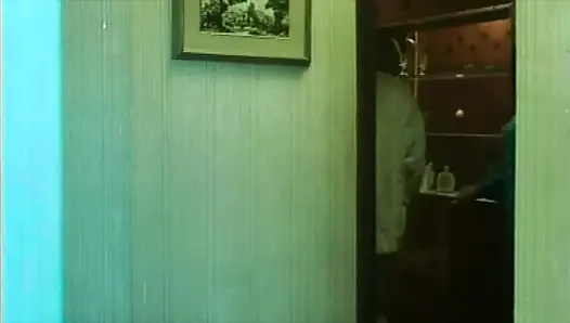 Marina Lotar, banyoda Rocco Siffredi tarafından yüzüne son bir sıçrama ile sikilir