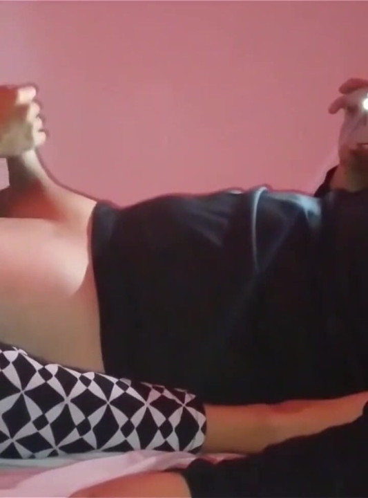Delicious Brunette Eats All of Her Neighbor's Cock