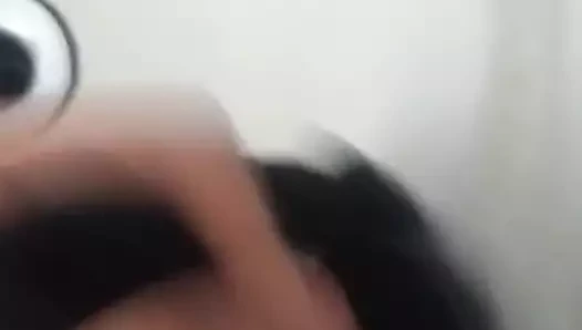 Gozando na calcinha da priminha safada#2  cum on panty