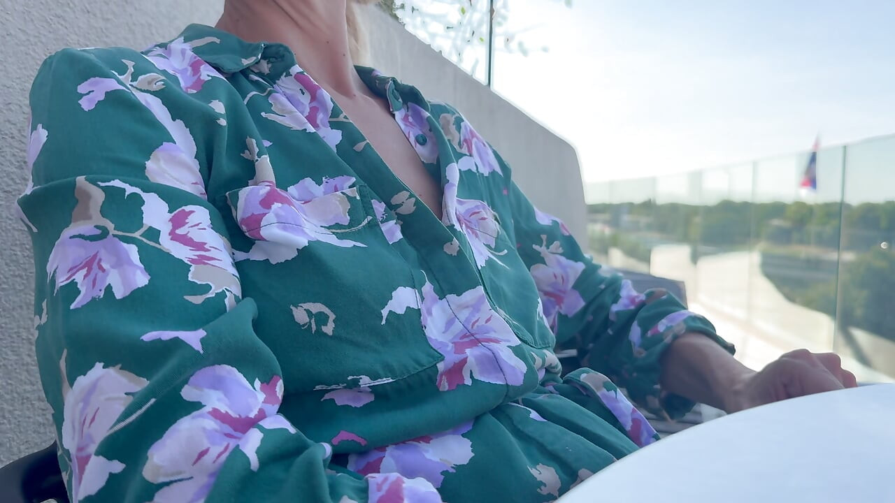 Descretely unbuttoning my shirt and exposing my pierced nipples in a public coffee shop