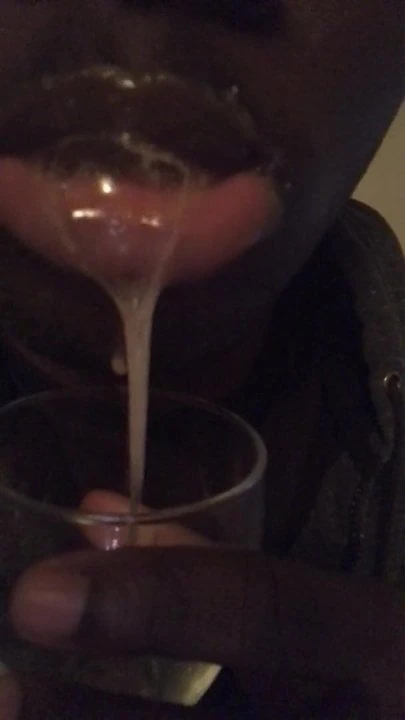 1. My sloppy spit fetish 1