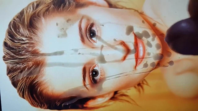 Facial Cumshot Tribute for Allison Mack #2