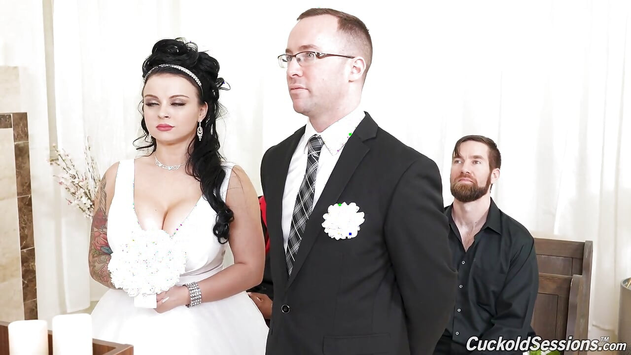 Perkahwinan Payton Preslee bertukar bertiga antara kaum - Sesi cuckold