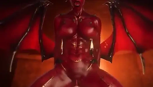 Oc Succubus in an Orgasmic Cowgirl