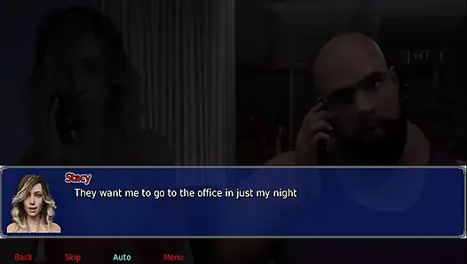 The office wife #24 - Stacy got fucked by the guys at work...Jason fucked stacy in the car and a stranger joined in.