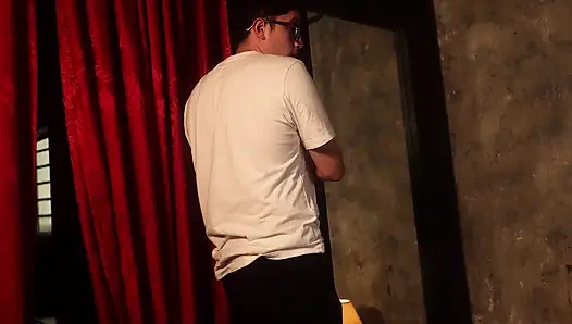 I FUCK MY GOTHIC NEIGHBOR'S HUGE ASS AND I COME ON HER TIGHT ASS