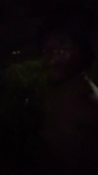 Fooling Around At Night Outside On The Sidewalk Fully Naked Part 3