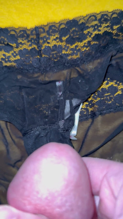 Cum on Wife’s Panties 27