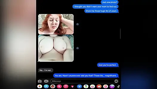 Step-sister Accidentally Sexts Step-brother