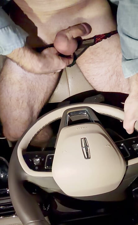 Stripping stroking in public