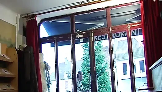French Waitress Anal Penetrated After Her Work