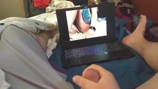 Str8 guy cant control his cum