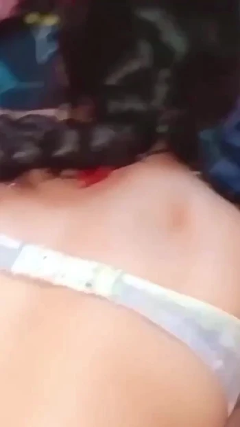Captivating moment from "Stepsister and stepbrother make sex relation and enjoy full night, Indian"