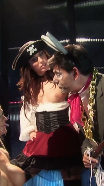 Horny pirate girls having some fun with hard dicks | Clip 2