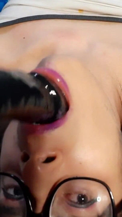 Spectacular moment from "White sissy slut sucking BBC hard"