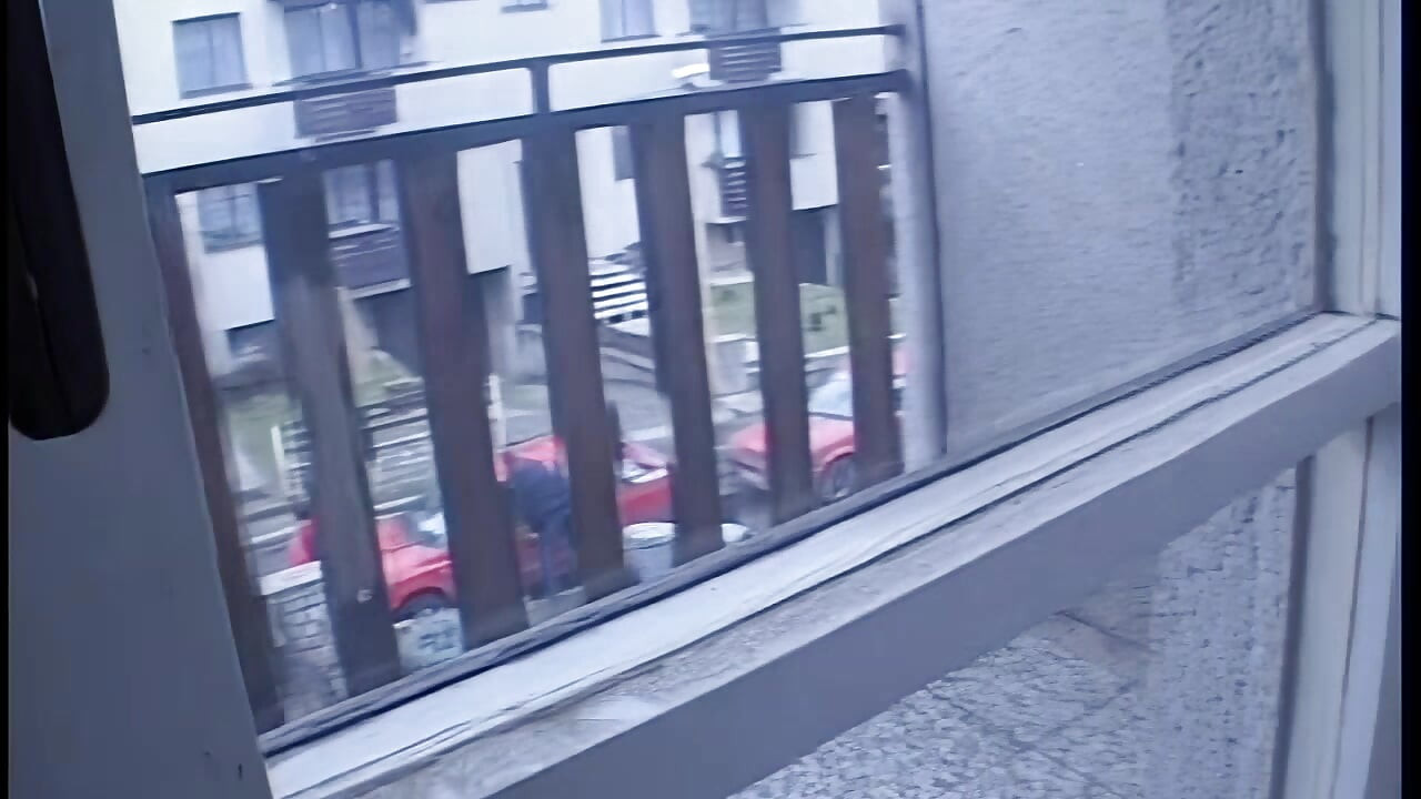Horny Brunette MILF Fingers and Fucks Herself with Umbrella