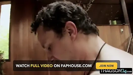 Hot Skinny Babe Gets Fucked Hard From Behind