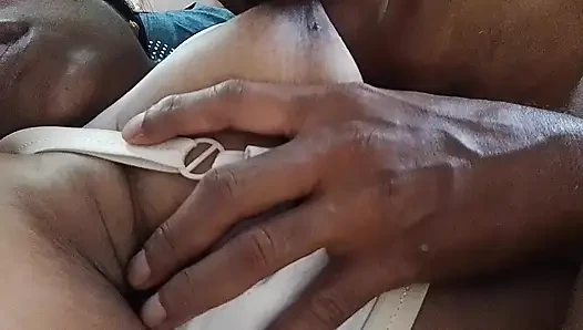 A slutty nurse sucks her husband's cock